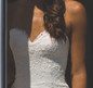 Chic Strapless Sweetheart Lace Wedding Dress with Appliques W705