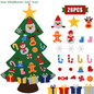 Kids DIY Felt Christmas Tree Christmas Decoration
