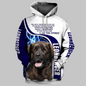 Leonberger Dog I Am The Storm 3D Hoodie For Men & Women