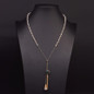 Pearl Art Deco Long Tassel Necklace