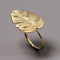 Monstera Leaf Ring