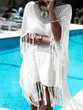 Knit Tassel Hollow Swimwear Beach Bikini Cover Up