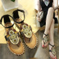 2018 Bohemia Summer Beach Flat Sandals