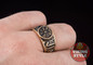 Vegvísir Ring - Odin Collection, Bronze