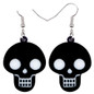 FREE OFFER Halloween Cute Black Skull Earrings