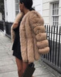 Winter Faux Fur Coat - Plus Size 5XL