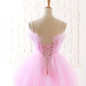 Strapless Tulle Floor Length Dress - Tiered Wedding Dress