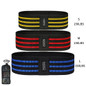 Elastic Workout Cotton Fabric Resistance Bands