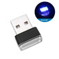 Car Atmosphere Ambient Light LED Mini USB Light Interior Decorative Lights Lamp Dropship
