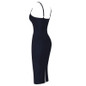 Womens Dress Spaghetti Strap Bandage Party Sexy Bodycon Club Dress
