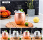 Copper Cup 304 Stainless Steel mug Cocktail Cup Beer Cup