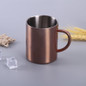 Large capacity 304 stainless steel beer cup with handle mugs