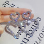 Luxury Heart Crystal Earrings