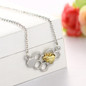 Honeycomb Heart Bee Pendant + Save Up to 50%