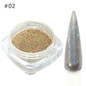 Glitter Nail Powder Laser Dipping Chrome Polish Dust Flakes