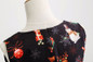 Christmas Floral Print Vintage Dress