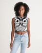 owl Women's Twist-Front Tank