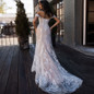 ADLN Sexy Mermaid Wedding Dress Off the Shoulder Sleeveless Applique Lace Wedding Gowns Robe De Mariage for Bride