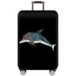 JULY'S SONG Travel Suitcase Protective Cover for 18''-32'' Luggage Case Travel Accessories Elastic Luggage Dust Cover