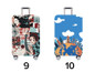 JULY'S SONG Travel Suitcase Protective Cover for 18''-32'' Luggage Case Travel Accessories Elastic Luggage Dust Cover