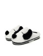 YMECHIC 2019 Fashion Cute Cartoon Dog Furry Slippers Indoor House Flat Womens Plush Mules Shoes White Gray Warm Ladies Slides
