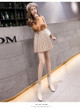 Casual Autumn Winter Women Mini Skirt High Waist Black Apricot Pleated Skirts Womens Fashion Pu Streetwear Skirt 7481 50