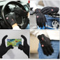 Touch Screen Windproof Sport Unisex Fleece Thermal Warm Anti-slip Cycling Gloves