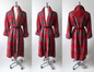 Vintage 50's  Red White Blue Victory Plaid Swing Coat M L