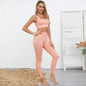 MEND Seamless Ribbed 2PCS Workout Sport Set - Pink