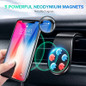 Magnetic Car Phone Holder Smart Hands Free Phone Mount for All Smartphones