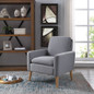 Modern Accent Fabric Chair Single Sofa Comfy Upholstered Arm Chair Living Room Furniture
