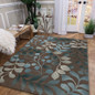 2 Size Large Non-slip Contours Botanical Carpet Rug Mat Living Room Area Rugs Sofa Side Carpet
