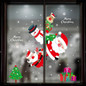 1 set White Snowflake Sticker Decoration Glass Window Kids Room Christmas Wall Stickers Home Decals Decoration New Year 2020