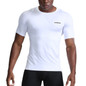 New Quick Dry Running Shirt Men Bodybuilding Sport T-shirt Short  Sleeve Compression Top Gym t Shirt Men Fitness Tight