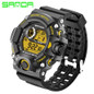 SANDA Men's Watch New Outdoor Casual Digital Watch Fashion Men's Sports Watch LED Quartz Clock relogio masculino