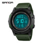 SANDA Military Men Sport Watch LED Digital Watch Countdown shockproof Waterproof Relogio Masculino Chronos Electronic Watches