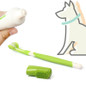 Pet Toothbrush Kit With Soft Dog Finger Toothbrush