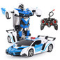 RC Car 24 styles Robots Toys Transformation Robots Sports Vehicle Model  Remote Cool Deformation Car Kids Toys Gifts For Boys
