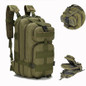 Men's 25L Waterproof Molle Hiking Backpack, Sport Travel Army Bag, Outdoor Trekking Camping Backpack