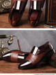 Wedding Dress Shoes Men Leather Casual Shoes Breathable Oxford Shoe