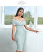 Off Shoulder Sexy Bandage Dress
