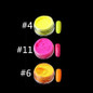 Neon Iridescent Nail Glitter Acrylic Powder