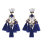Ethnic Vintage Dangle Tassel Drop Earrings