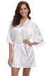 CINOLE Silk Kimono Robe Women Silk Bridesmaid Satin Bathrobe Dressing Gowns