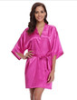 CINOLE Silk Kimono Robe Women Silk Bridesmaid Satin Bathrobe Dressing Gowns