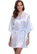 CINOLE Silk Kimono Robe Women Silk Bridesmaid Satin Bathrobe Dressing Gowns