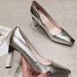 metal toe sexy high heels party women shoes high quality women high heel shoes office ladies shoes women heels