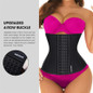 Burvogue Latex Waist Trainer Corsets and Bustiers Cincher Steel Bone Underbust Shaper Slimming Control Sexy Corset Plus Size