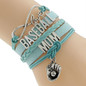 Infinity Love BASEBALL MOM Bracelet Offer
