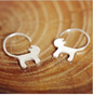 925 Sterling Silver Cute Cat Earrings For Women Offer